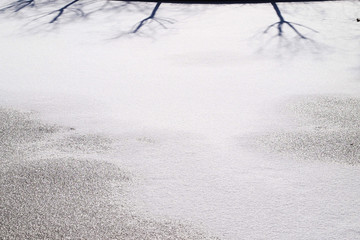 冰雪湖面