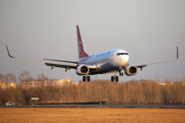 深圳航空飞机降落