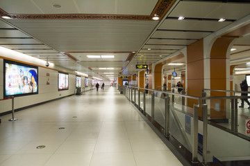 哈尔滨地铁走廊
