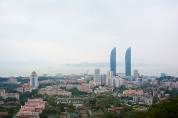 厦门大学校园全景