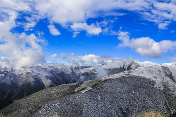 川西雪景