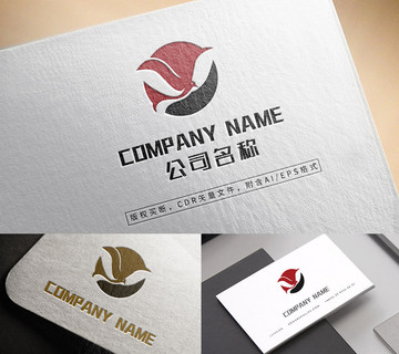 時(shí)尚飛翔大鳥logo天空商標(biāo)