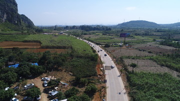 花山景区道路