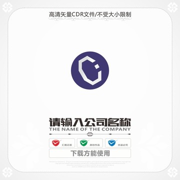 字母CJlogo