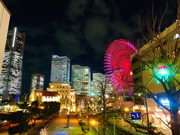 日本东京夜景