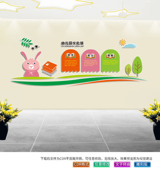 幼兒園文化墻