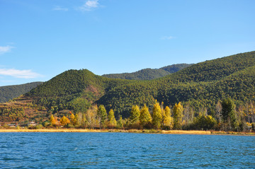 湖光山色