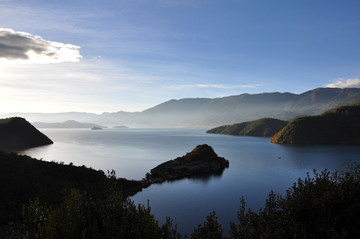 泸湖清晨