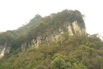 张家界天门山群山万壑