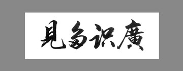見多識(shí)廣