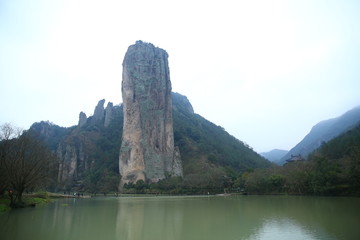 缙云仙都景区鼎湖峰