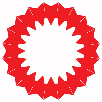 紅色圓形設(shè)計素材