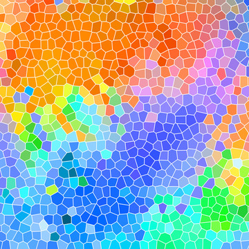 染色玻璃貼圖拼花