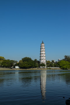 东莞东江鳌寺塔雄风