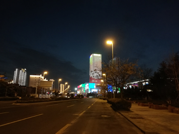 青岛城市夜景