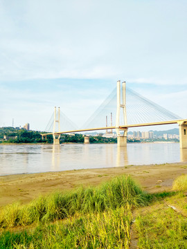 重庆李家沱江边风景