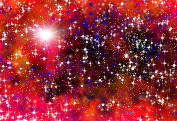 高清炫彩宇宙星空?qǐng)D