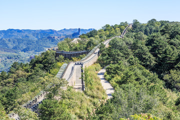 承德避暑山庄的古墙桓