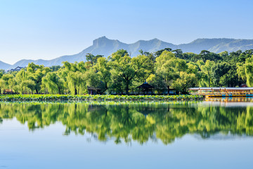 承德避暑山庄湖泊景观