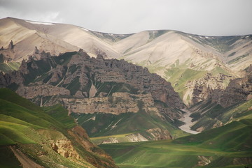 巴音布鲁克草原天山石林风光