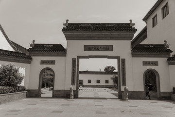 蘇州古鎮(zhèn)黑白照片