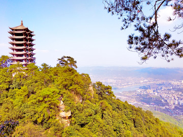 重庆缙云山风光