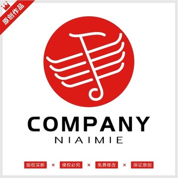 音符音樂樂器標志LOGO