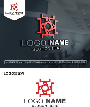 餐飲酒店建筑家裝LOGO設計