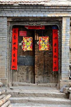 中式大门