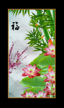 玄關(guān)竹子