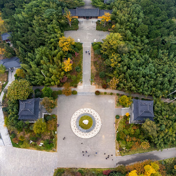 鸟瞰竹林寺