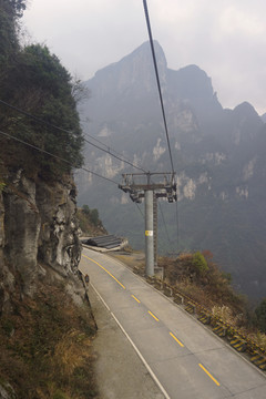 张家界天门山索道