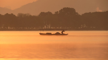 西湖夕照