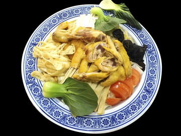 白斬雞絲