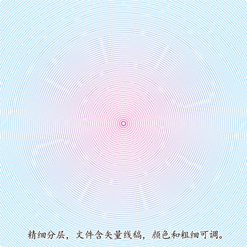 防偽底紋圖案團(tuán)花