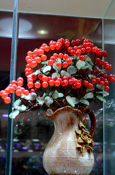 红玛瑙招财树