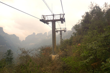 张家界天门山索道