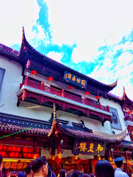 上海豫园老街