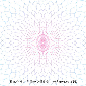 放射花形紋理紋路