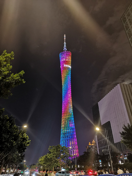 广州塔 夜景