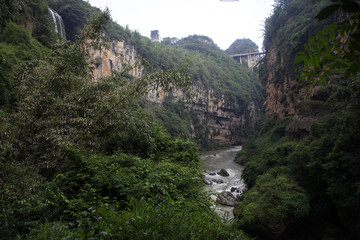 马岭河峡谷