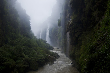 马岭河峡谷