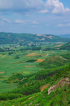 绿色乡村风景