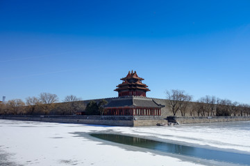 角楼雪景