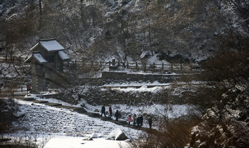 冰雪奇观河南云台山