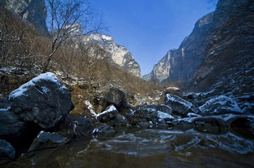 冰雪奇观河南云台山