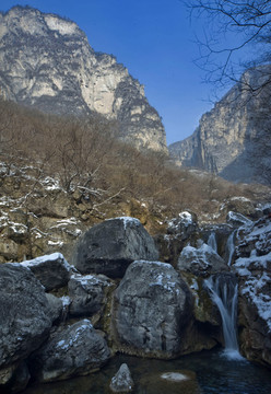 冰雪奇观河南云台山