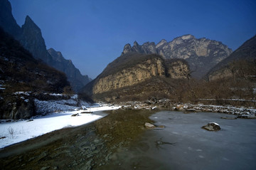 冰雪奇观河南云台山