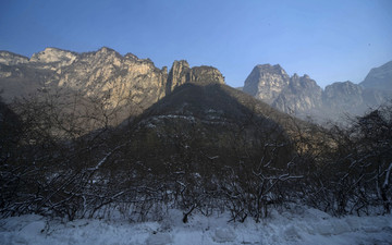 冰雪奇观河南云台山