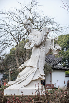 仙姑雕塑